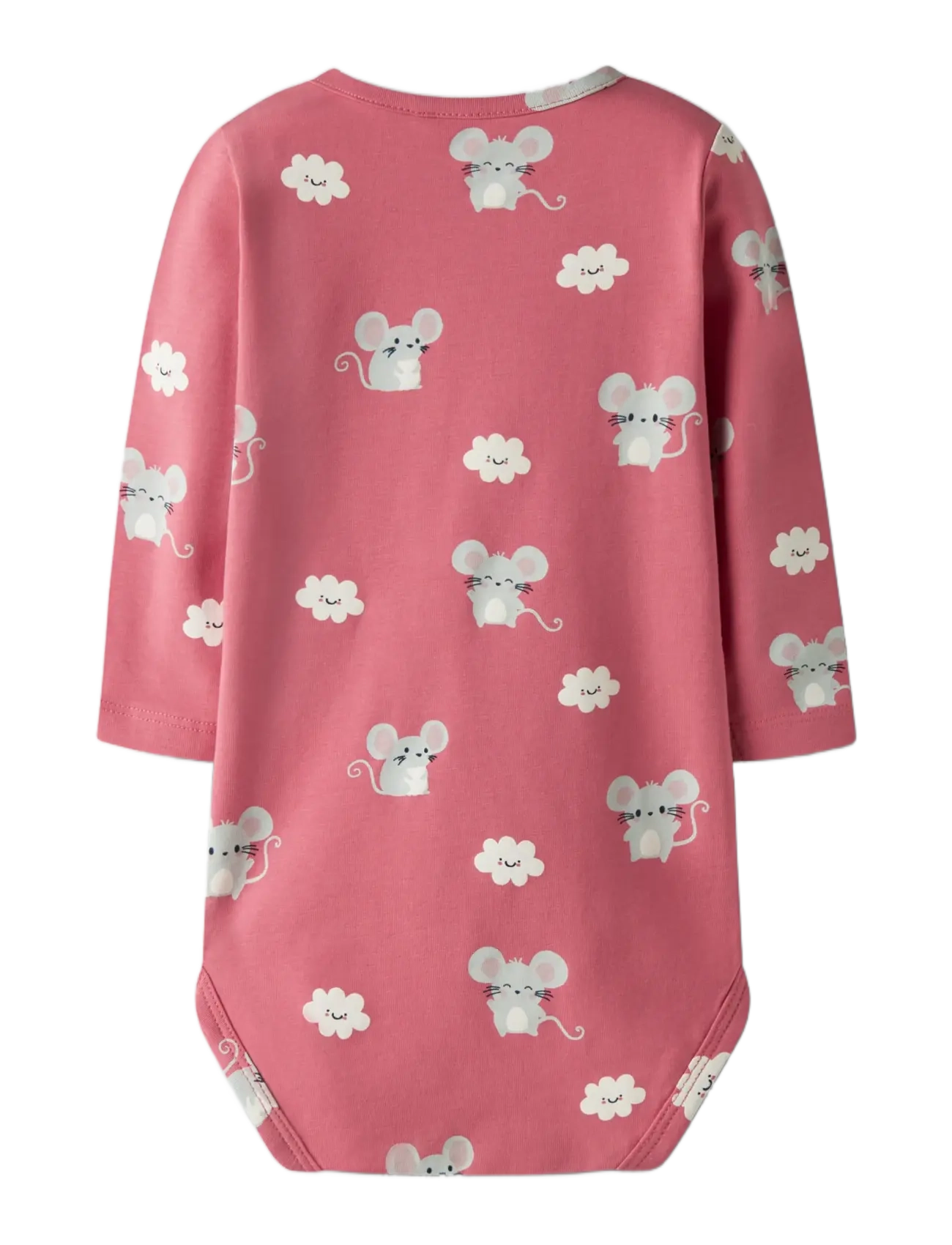 name it - NBFVANDORA LS BODY BOX - pikkade varrukatega bodid - rapture rose - 1