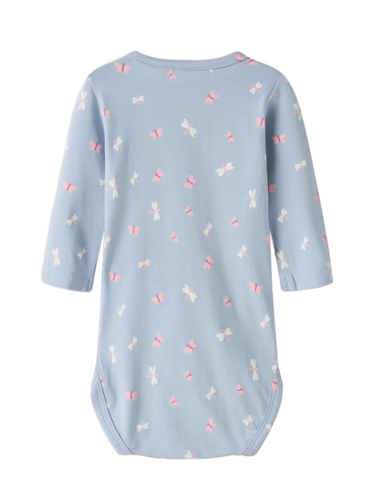 name it - NBFVANDORA LS BODY BOX - långärmade bodies - subdued blue - 1