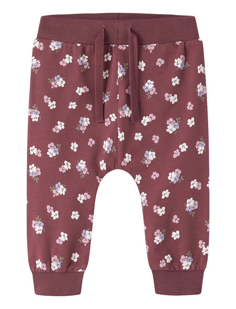 name it - NBFVANDORA PANT BOX - dressipüksid - wild ginger - 0