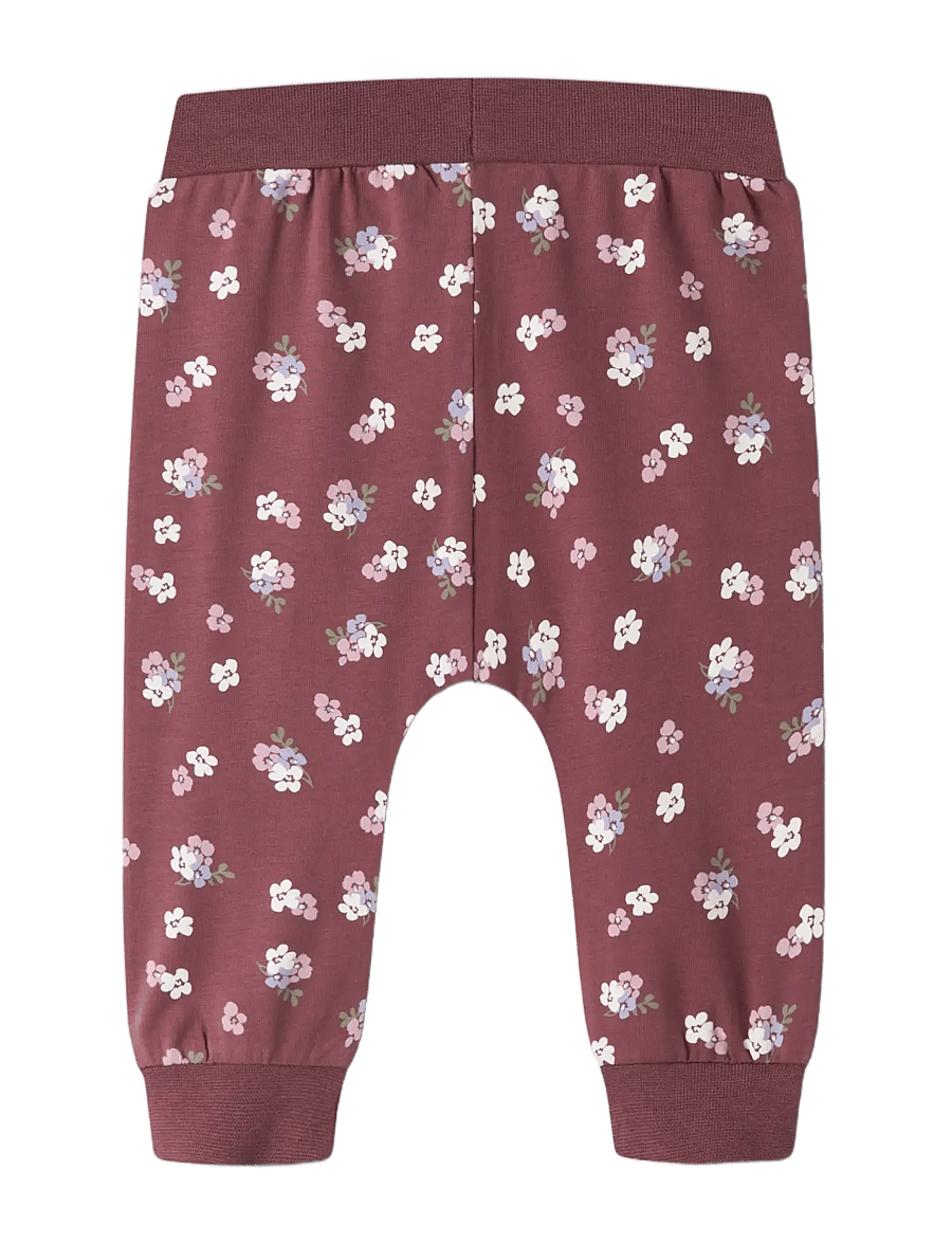 name it - NBFVANDORA PANT BOX - dressipüksid - wild ginger - 1