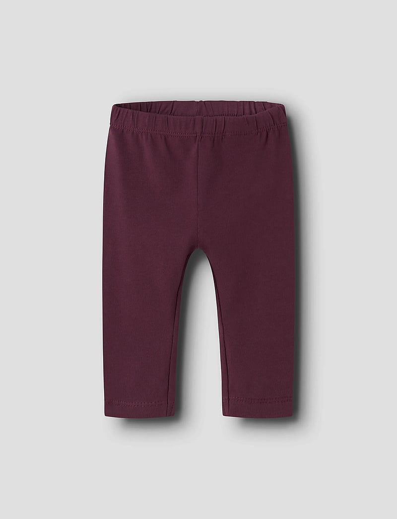 name it - NBFVUVIVIAN LEGGING - leggings - fig - 0
