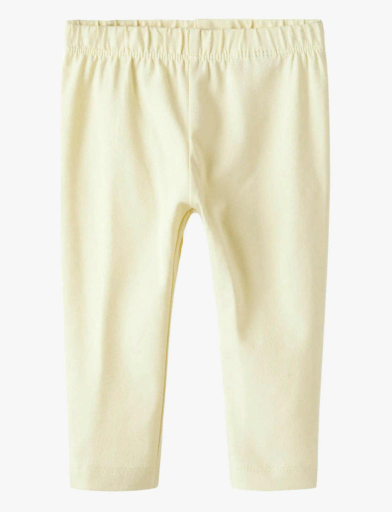 name it - NBFVUVIVIAN LEGGING - efterårstøj - pastel yellow - 0