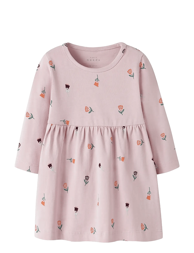 name it - NBFVANDORA LS DRESS BOX - langærmede babykjoler - burnished lilac - 0