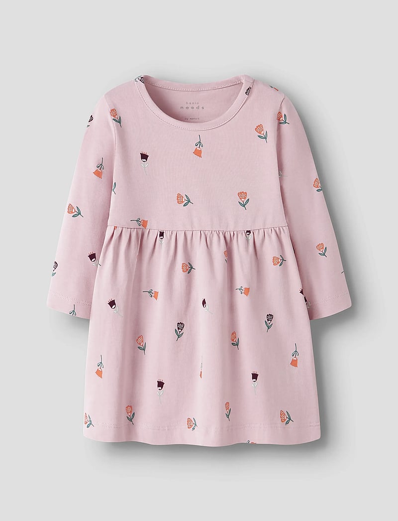 name it - NBFVANDORA LS DRESS BOX - long-sleeved baby dresses - burnished lilac - 0