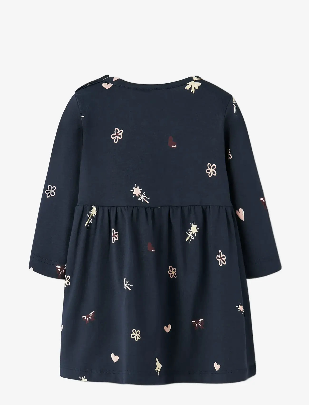 name it - NBFVANDORA LS DRESS BOX - langärmelige babykleider - navy blazer - 2