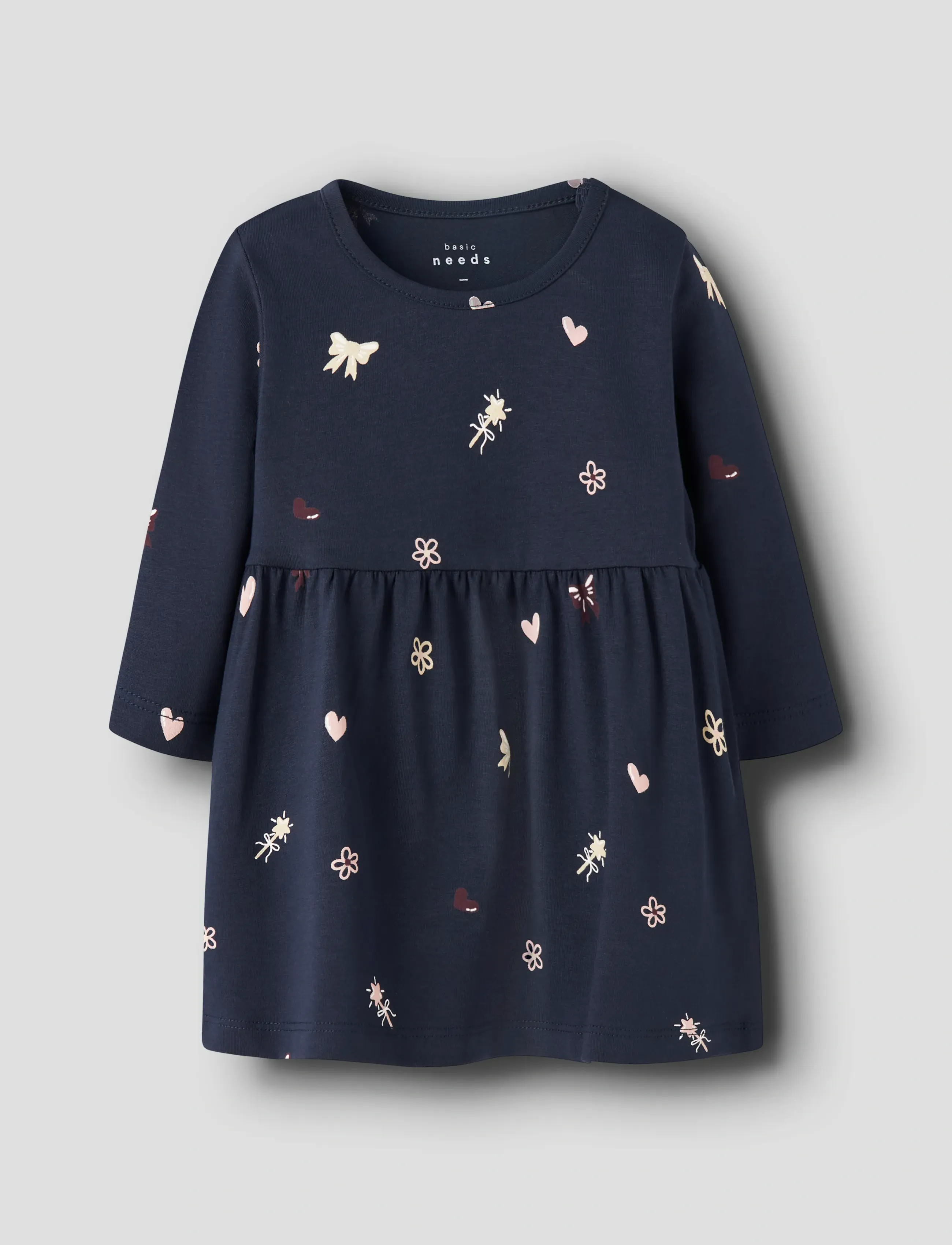 name it NBFVANDORA LS DRESS BOX - Robes - NAVY BLAZER / navy