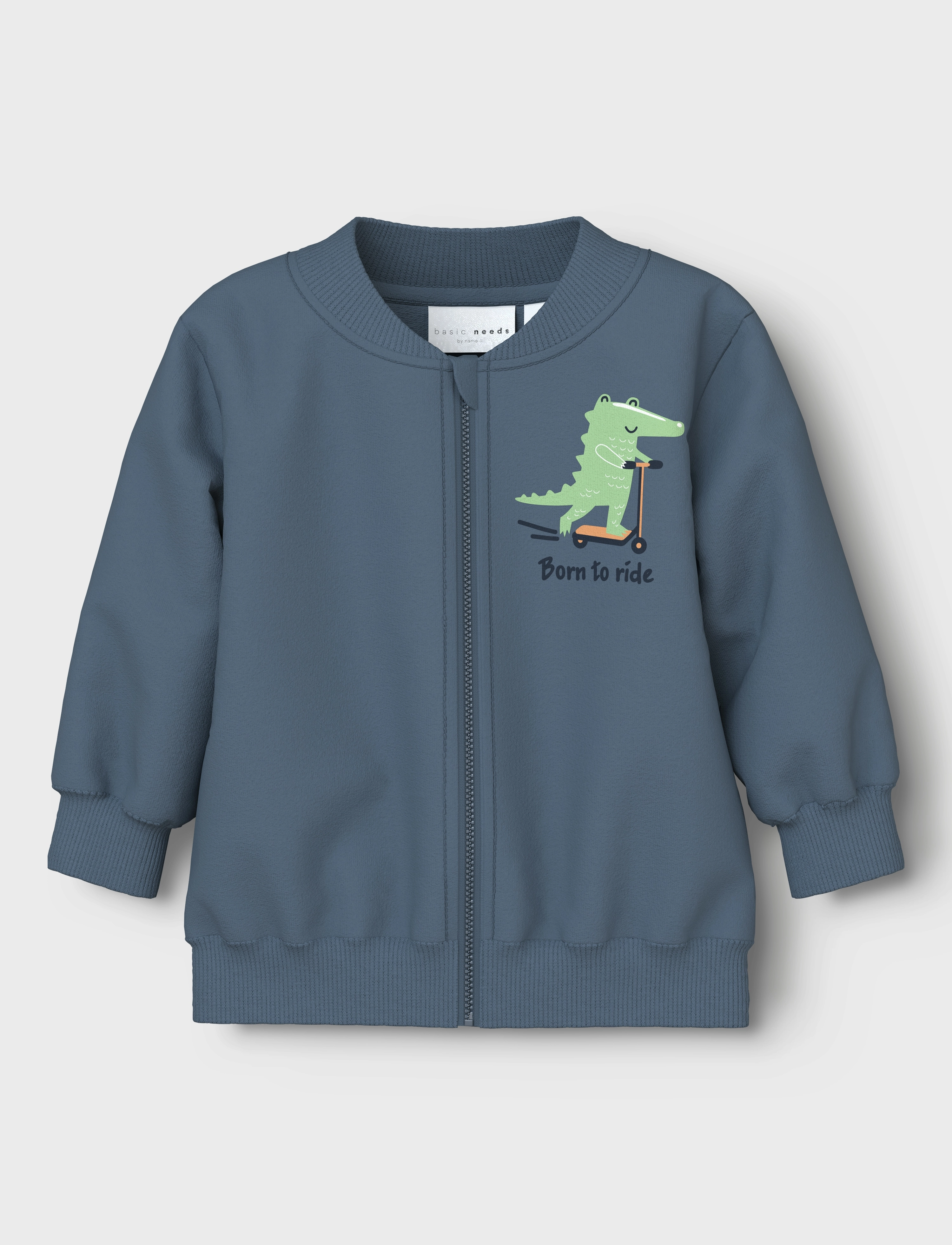 name it NBMVONNE SWEAT CARDIGAN BOX BRU - Sweatshirts - CHINA BLUE / blue