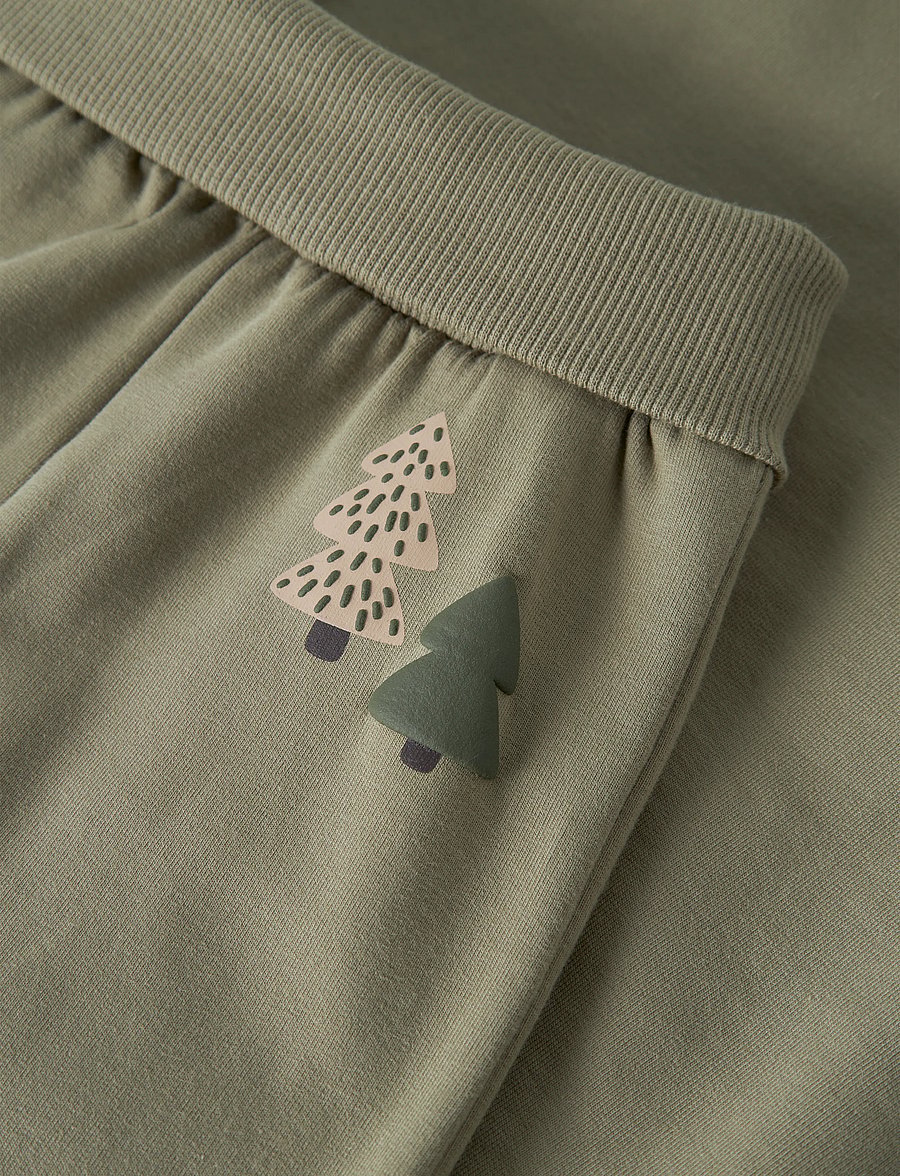 name it - NBMVONNE SWEAT PANT BOX BRU - jogginghosen - mermaid - 2
