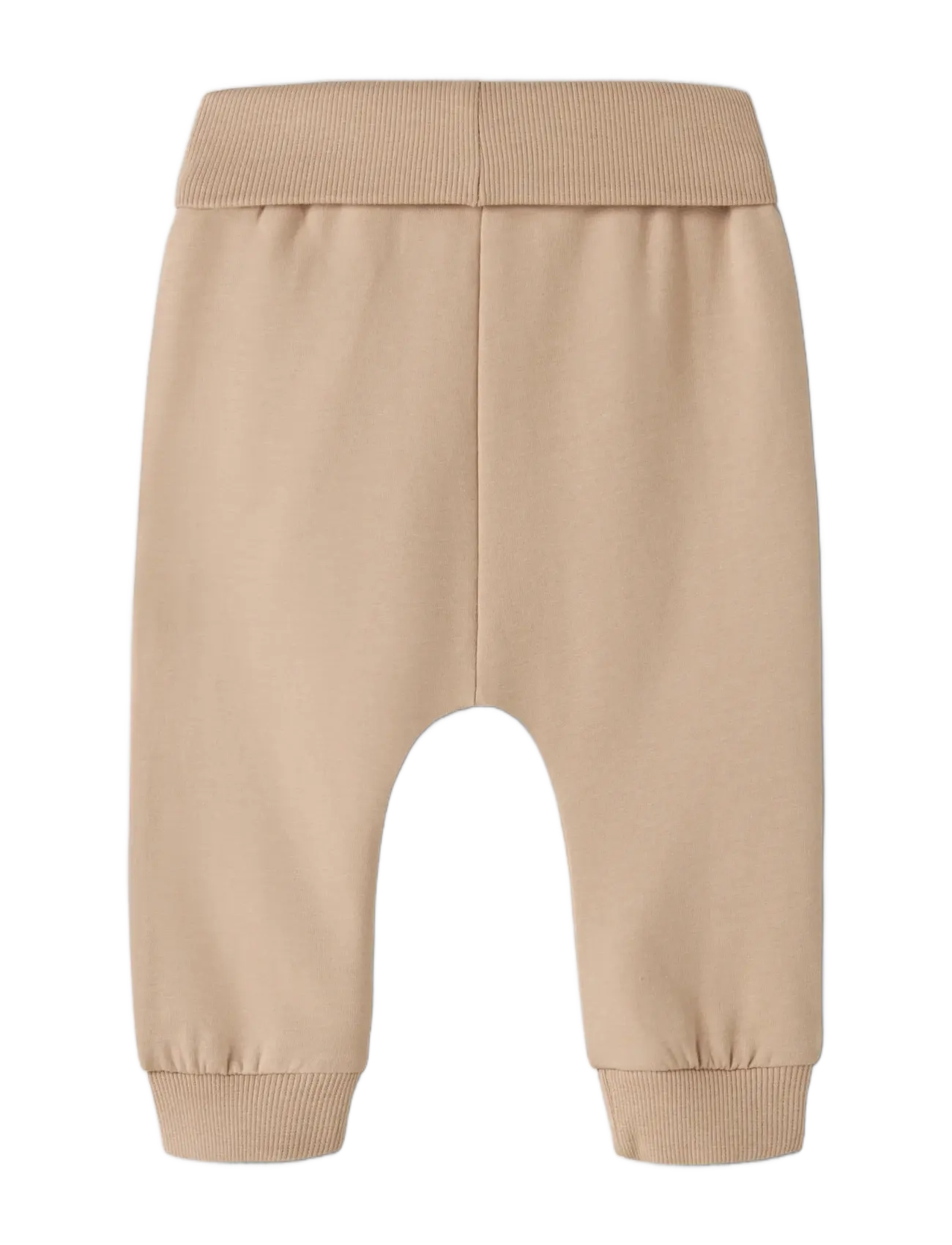 name it - NBMVONNE SWEAT PANT BOX BRU - jogginghosen - sesame - 1
