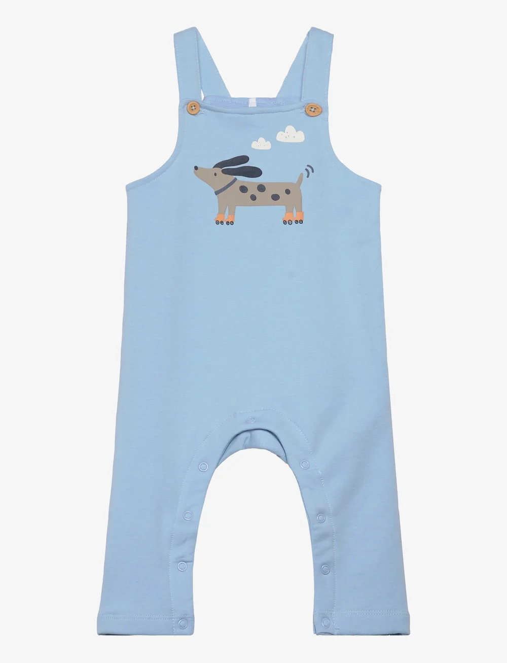 name it - NBMVONNE SWEAT OVERALL BOX BRU - overalls - cerulean - 1