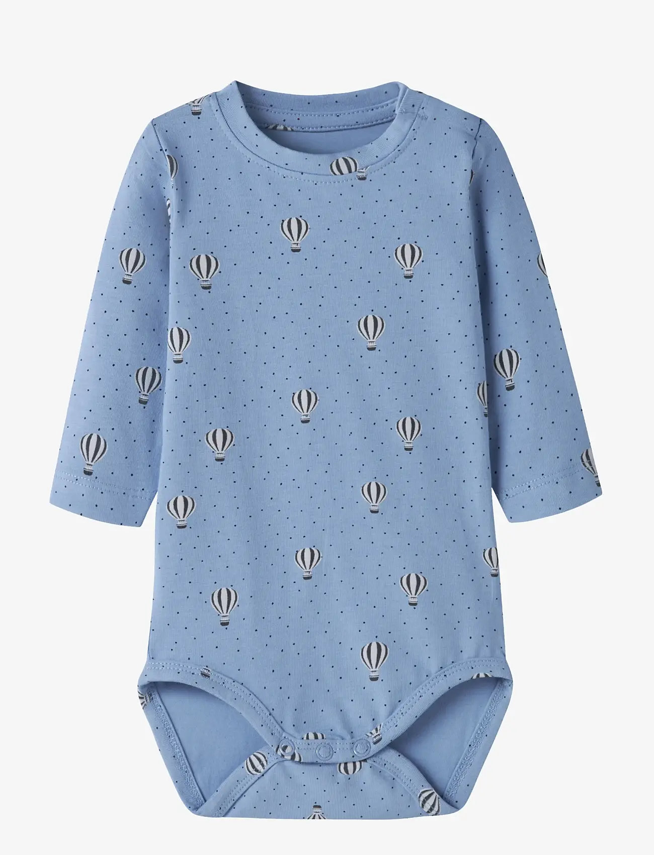 name it - NBMVROELS LS BODY BOX - langærmede bodyer - endless sky - 0