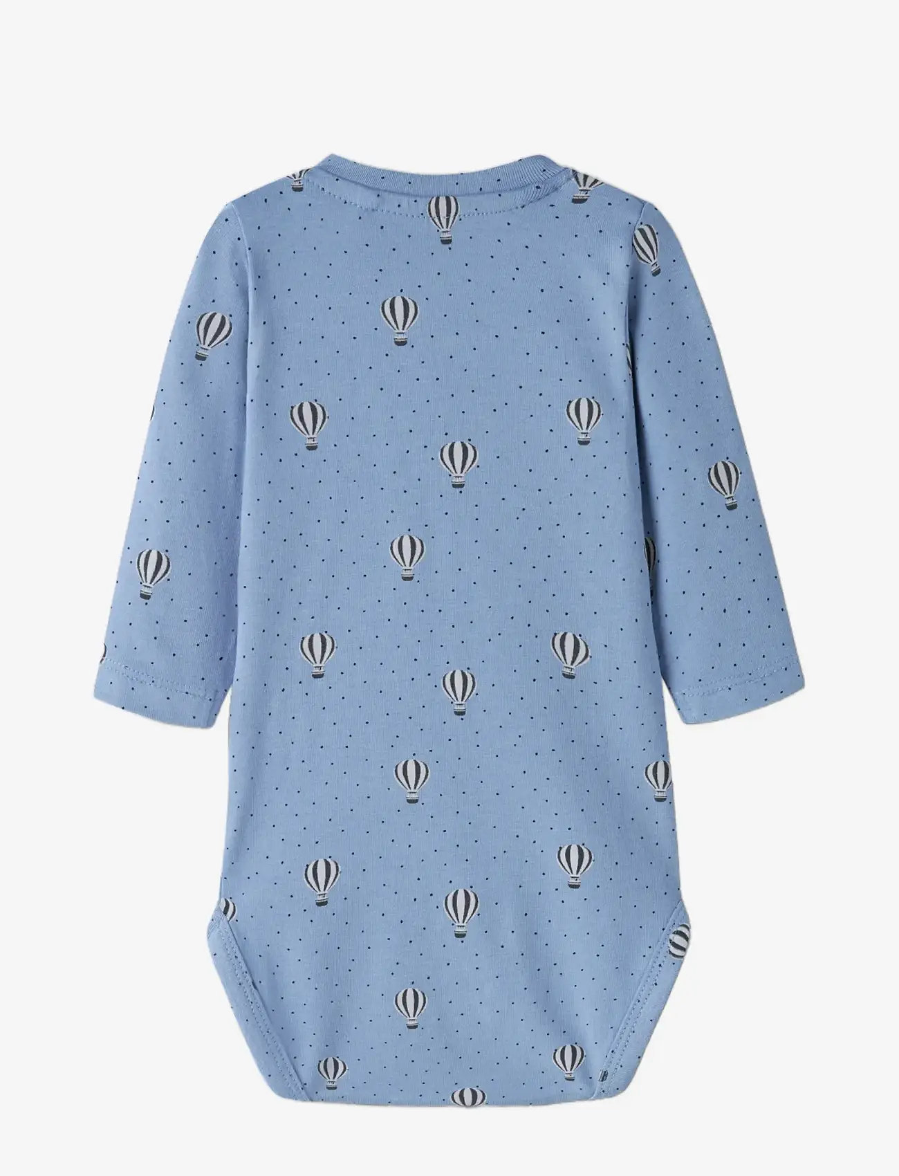 name it - NBMVROELS LS BODY BOX - langærmede bodyer - endless sky - 1