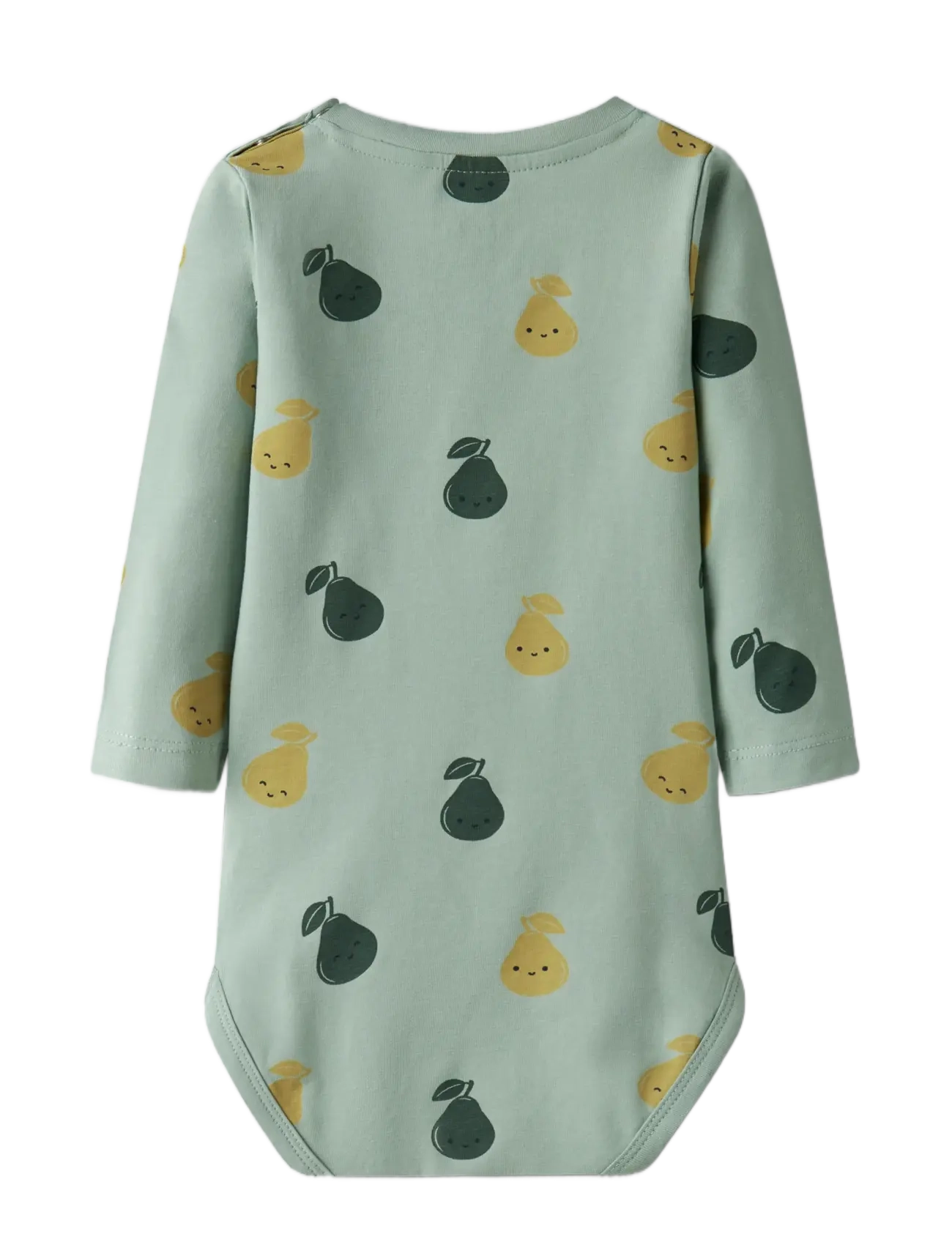 name it - NBMVROELS LS BODY BOX - langärmelige bodys - jadeite - 1