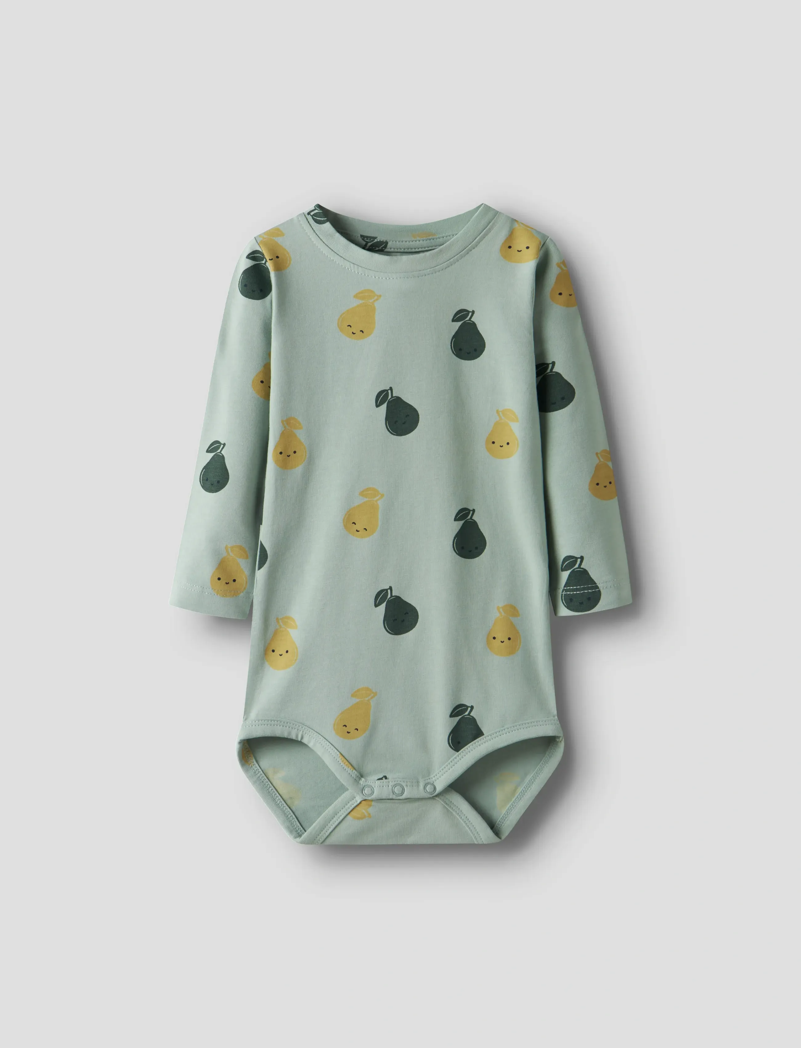 name it - NBMVROELS LS BODY BOX - langärmelige bodys - jadeite - 2