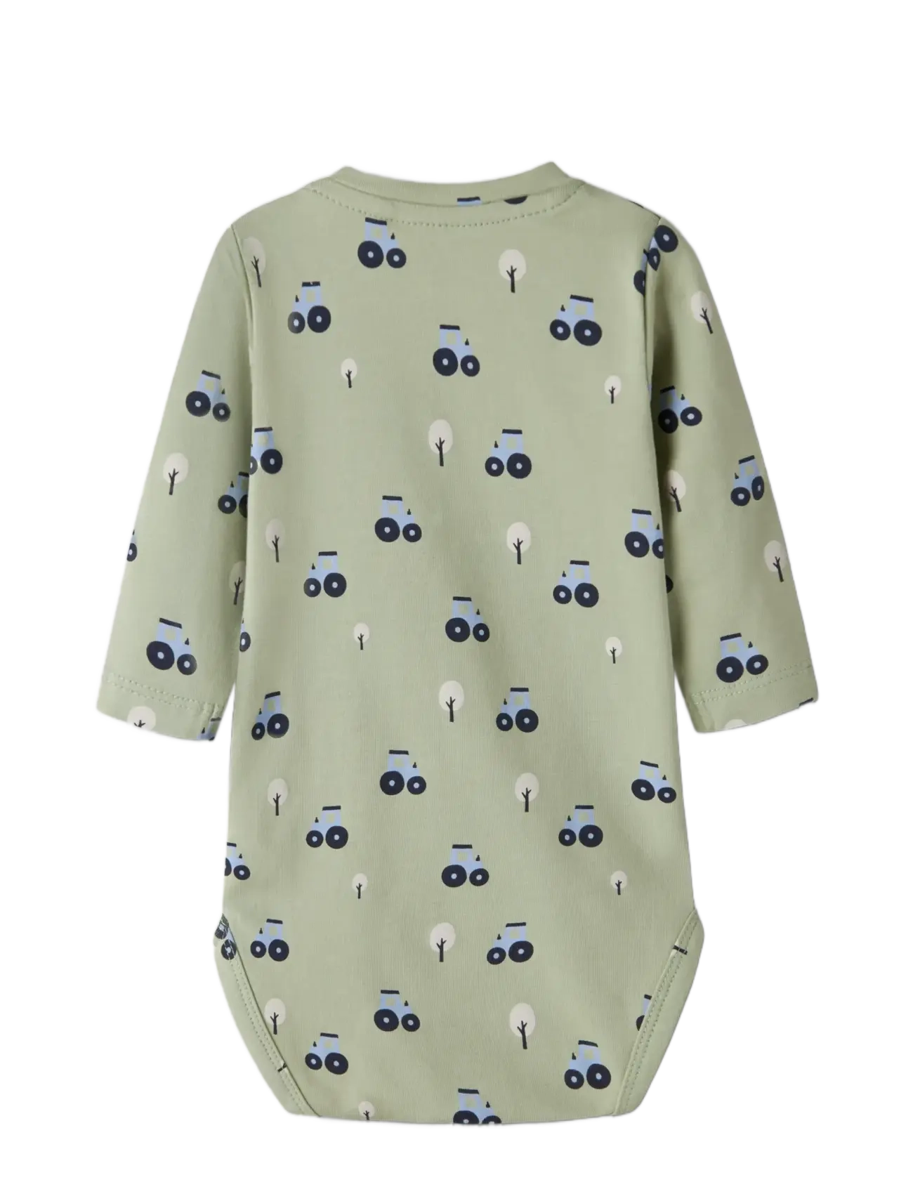 name it - NBMVROELS LS BODY BOX - pikkade varrukatega bodid - swamp - 1