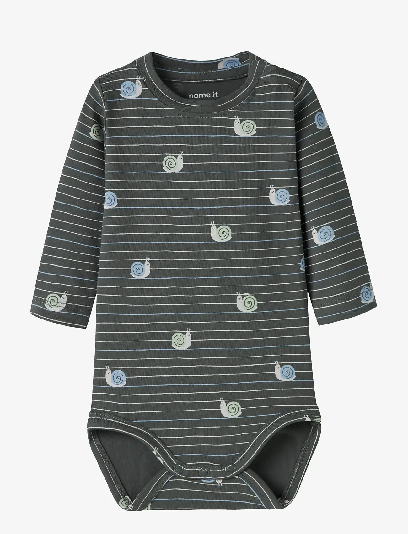 name it - NBMVROELS LS BODY BOX - langærmede bodyer - urban chic - 0