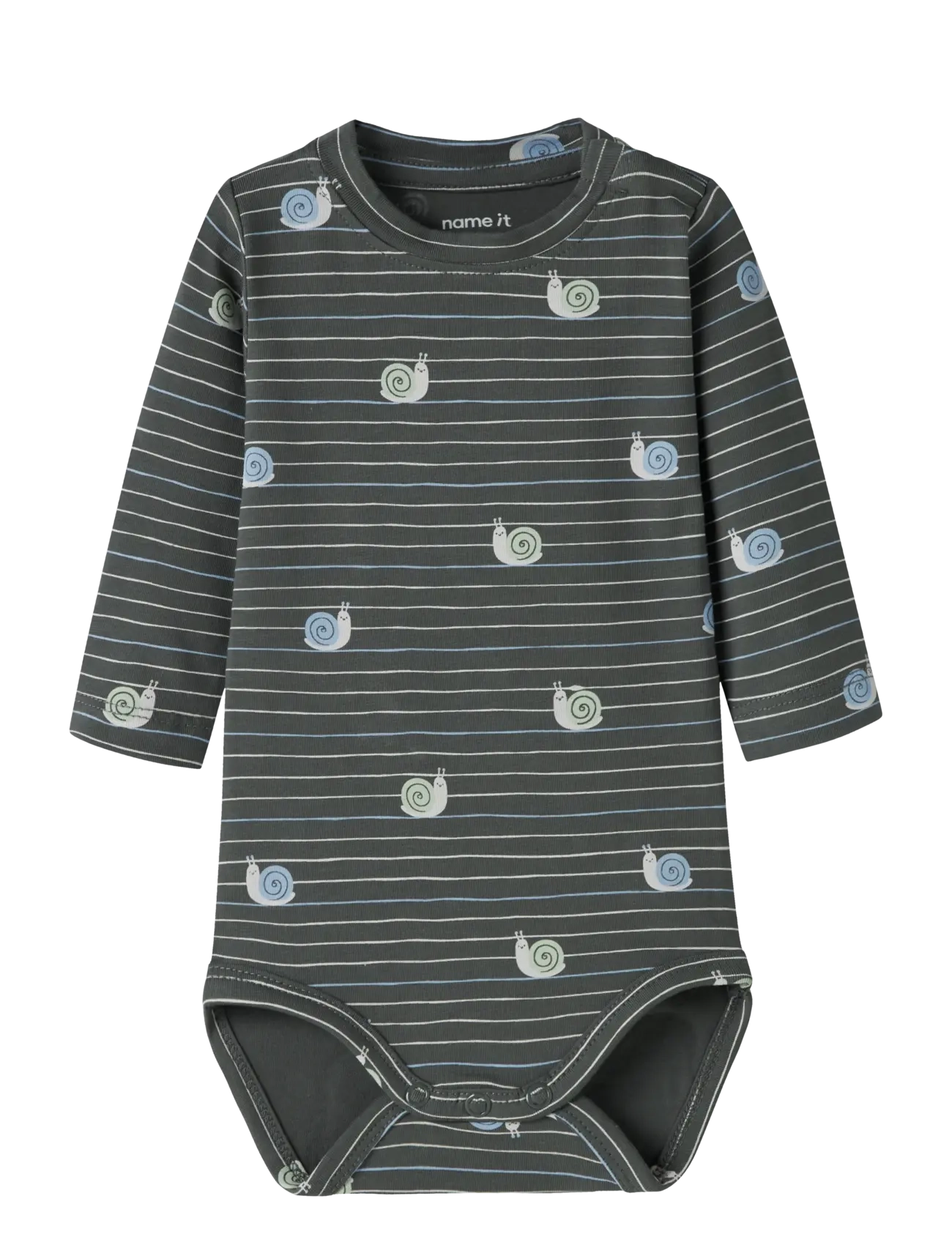 name it NBMVROELS LS BODY BOX - Riided - URBAN CHIC / grey