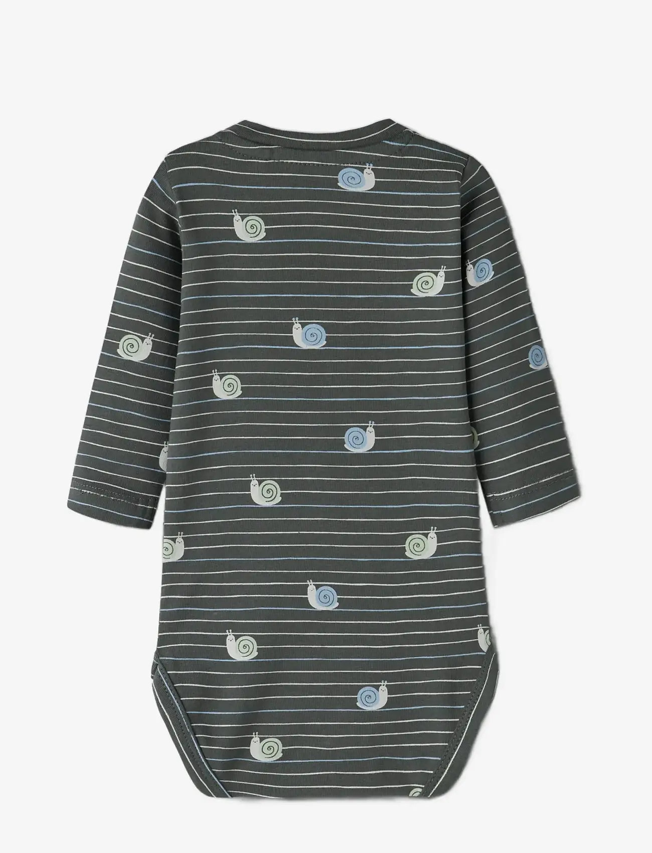 name it - NBMVROELS LS BODY BOX - langærmede bodyer - urban chic - 1