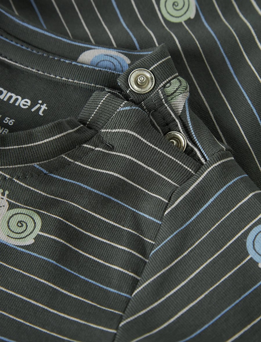 name it - NBMVROELS LS BODY BOX - långärmade bodies - urban chic - 2