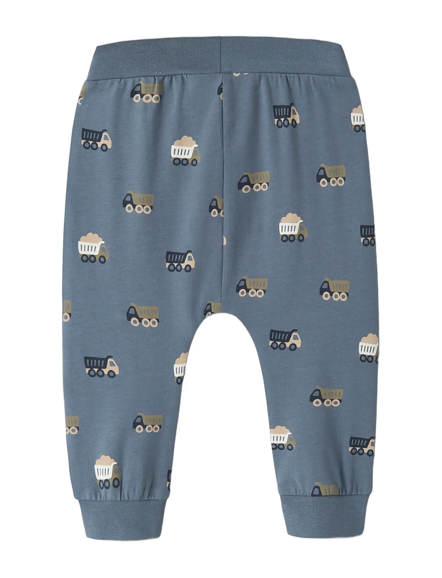 name it - NBMVROELS PANT BOX - jogginghosen - blue mirage - 1