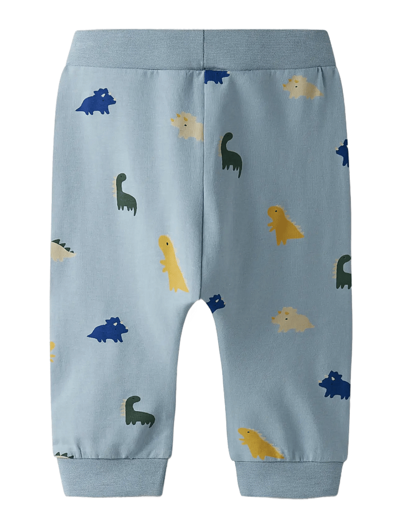 name it - NBMVROELS PANT BOX - jogginghosen - dusty blue - 1