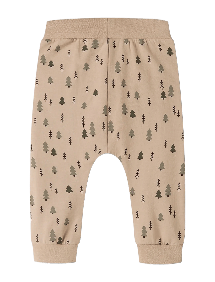 name it - NBMVROELS PANT BOX - jogginghosen - sesame - 1