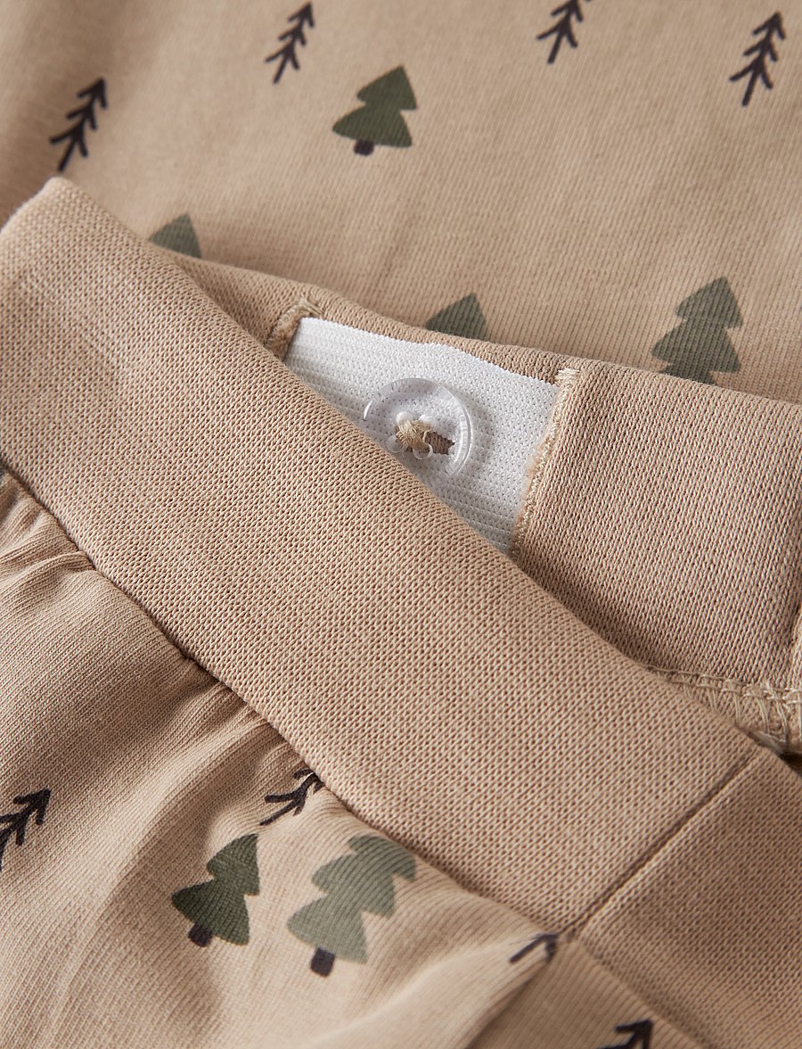 name it - NBMVROELS PANT BOX - jogginghosen - sesame - 2