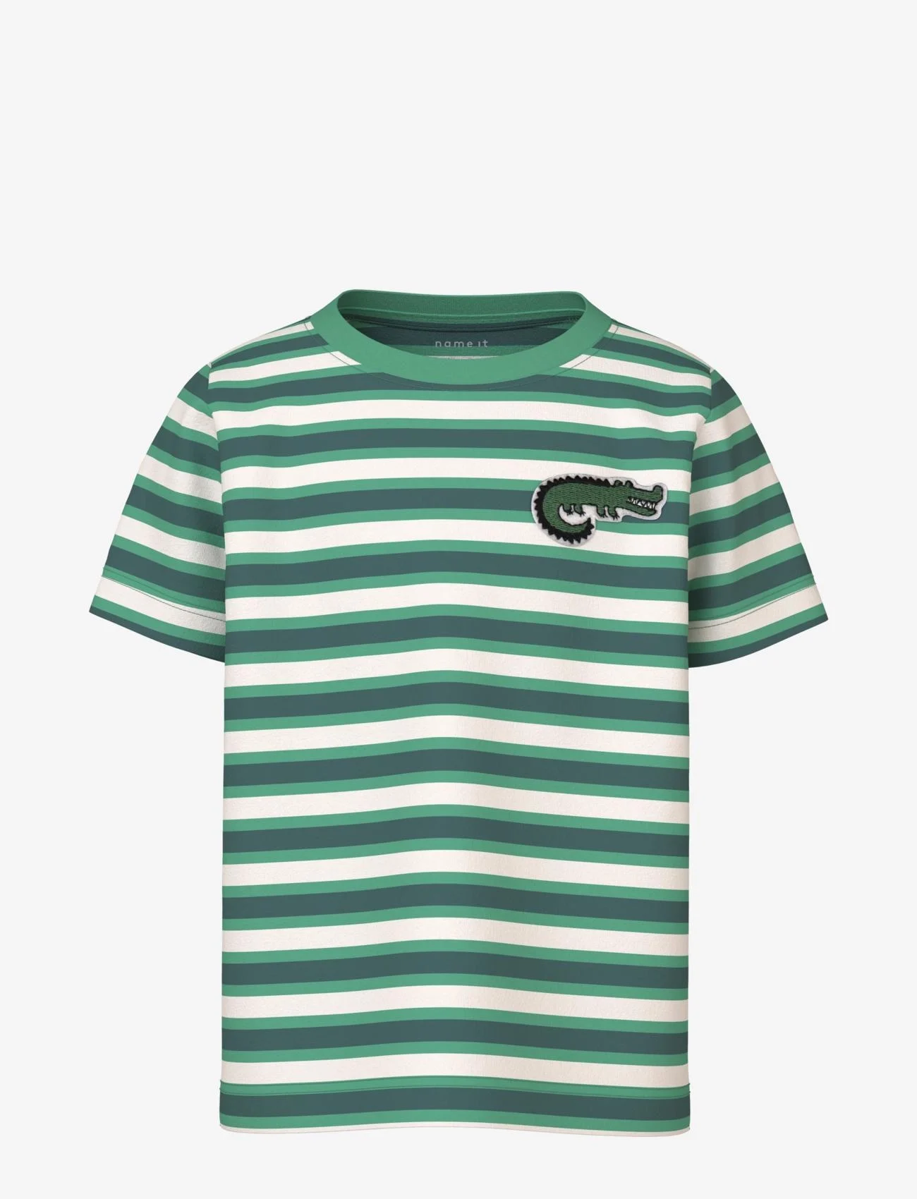 name it - NMMDIKE SS TOP PB - kortärmade t-shirts - green spruce - 0