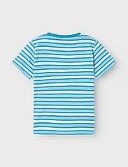 name it - NMMDIKE SS TOP PB - marškinėliai trumpomis rankovėmis - swedish blue - 1