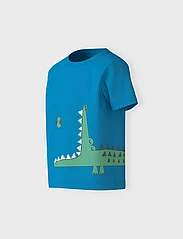 name it - NMMHELLAN SS TOP PB - kortärmade t-shirts - swedish blue - 2