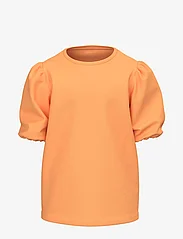 name it - NKFFENNA SS TOP PB - short-sleeved t-shirts - papaya - 0