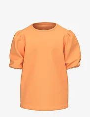 name it - NKFFENNA SS TOP PB - short-sleeved t-shirts - papaya - 1