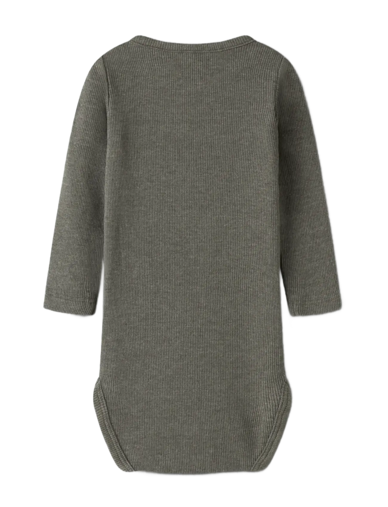name it - NBNKAB LS BODY NOOS - langärmelige bodys - dusty olive - 1