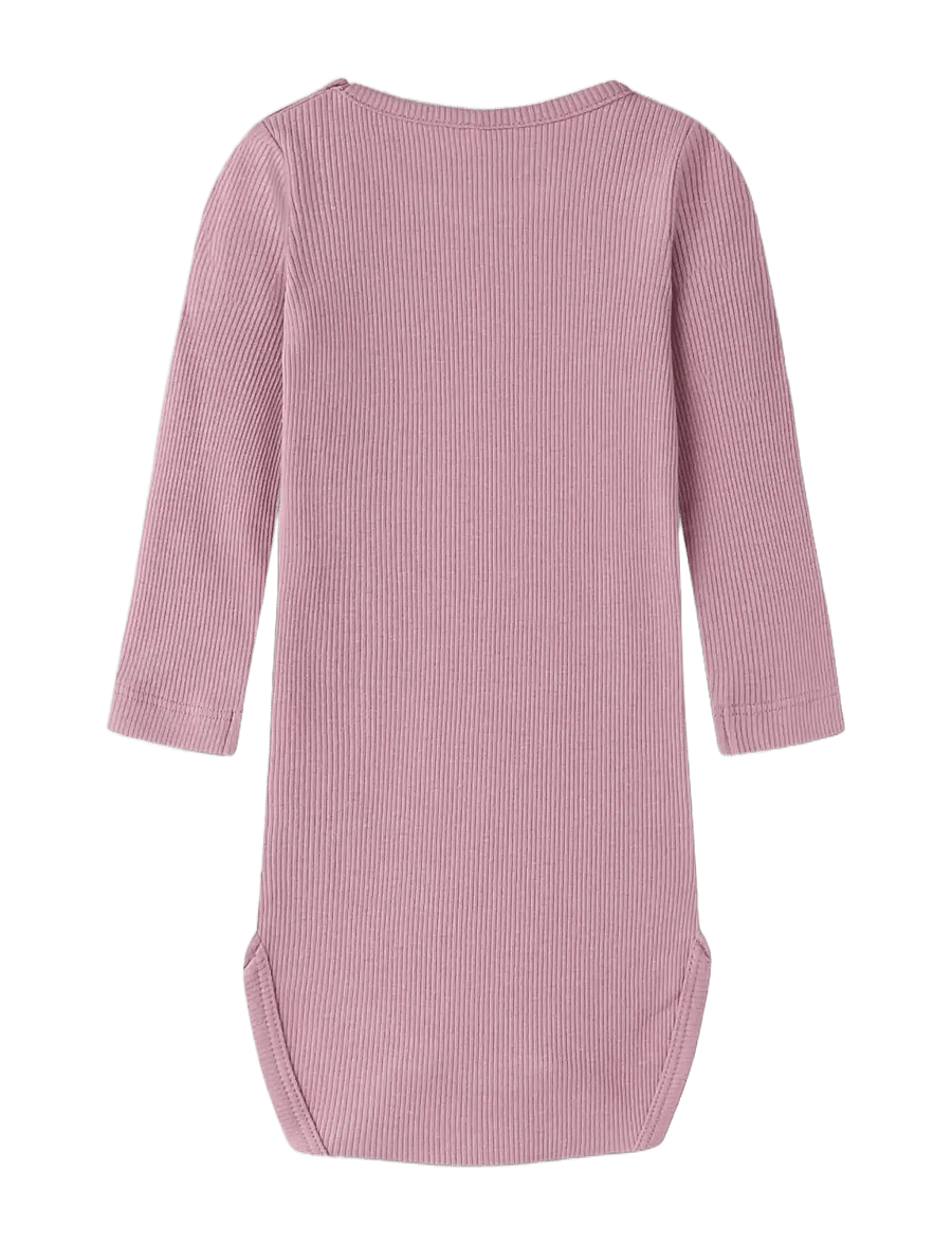 name it - NBNKAB LS BODY NOOS - langärmelige bodys - lilas - 1