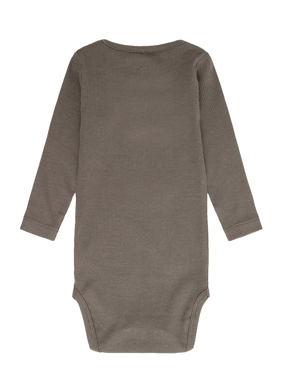 name it - NBNKAB LS BODY NOOS - pikkade varrukatega bodid - morel - 1