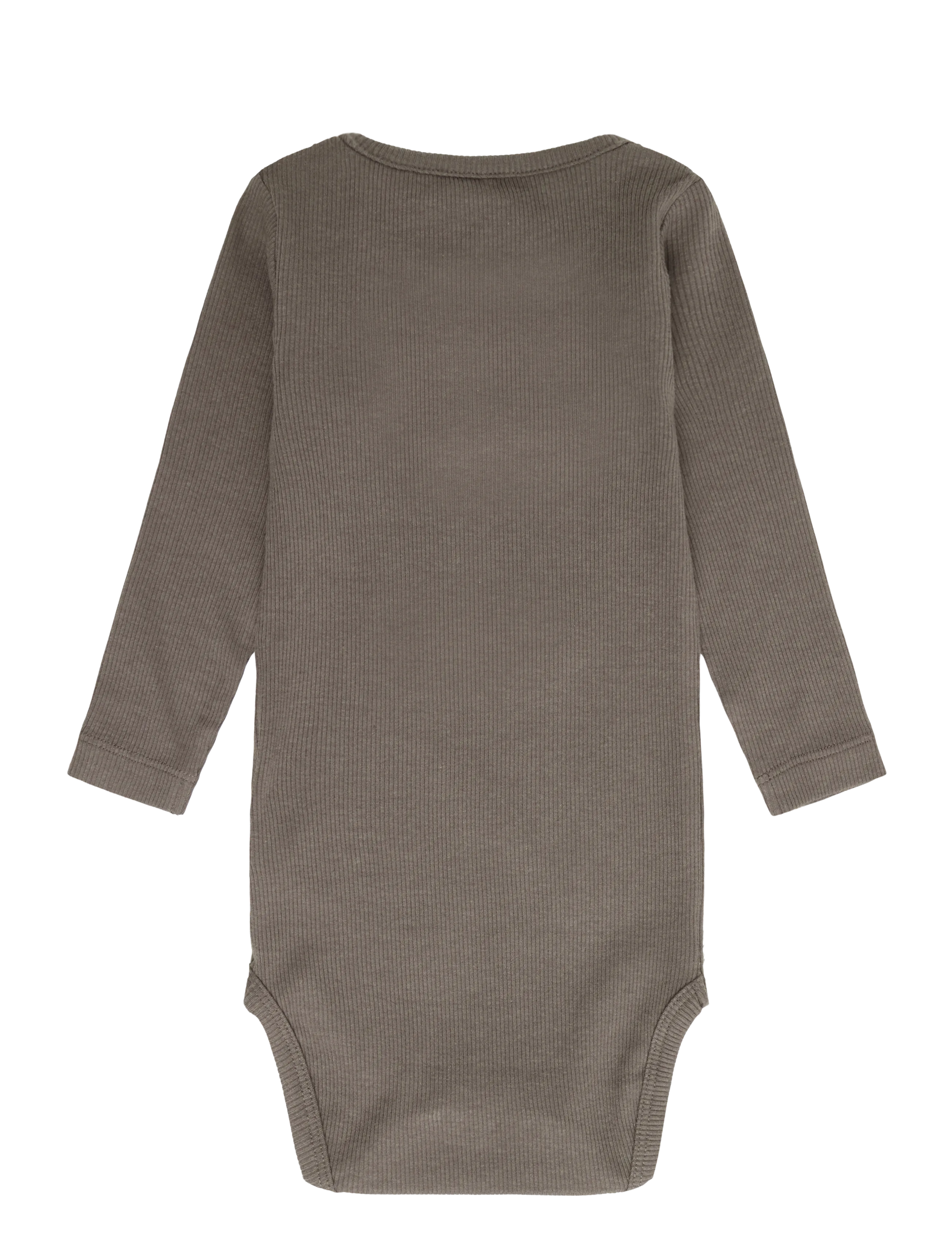 name it - NBNKAB LS BODY NOOS - langärmelige bodys - morel - 1