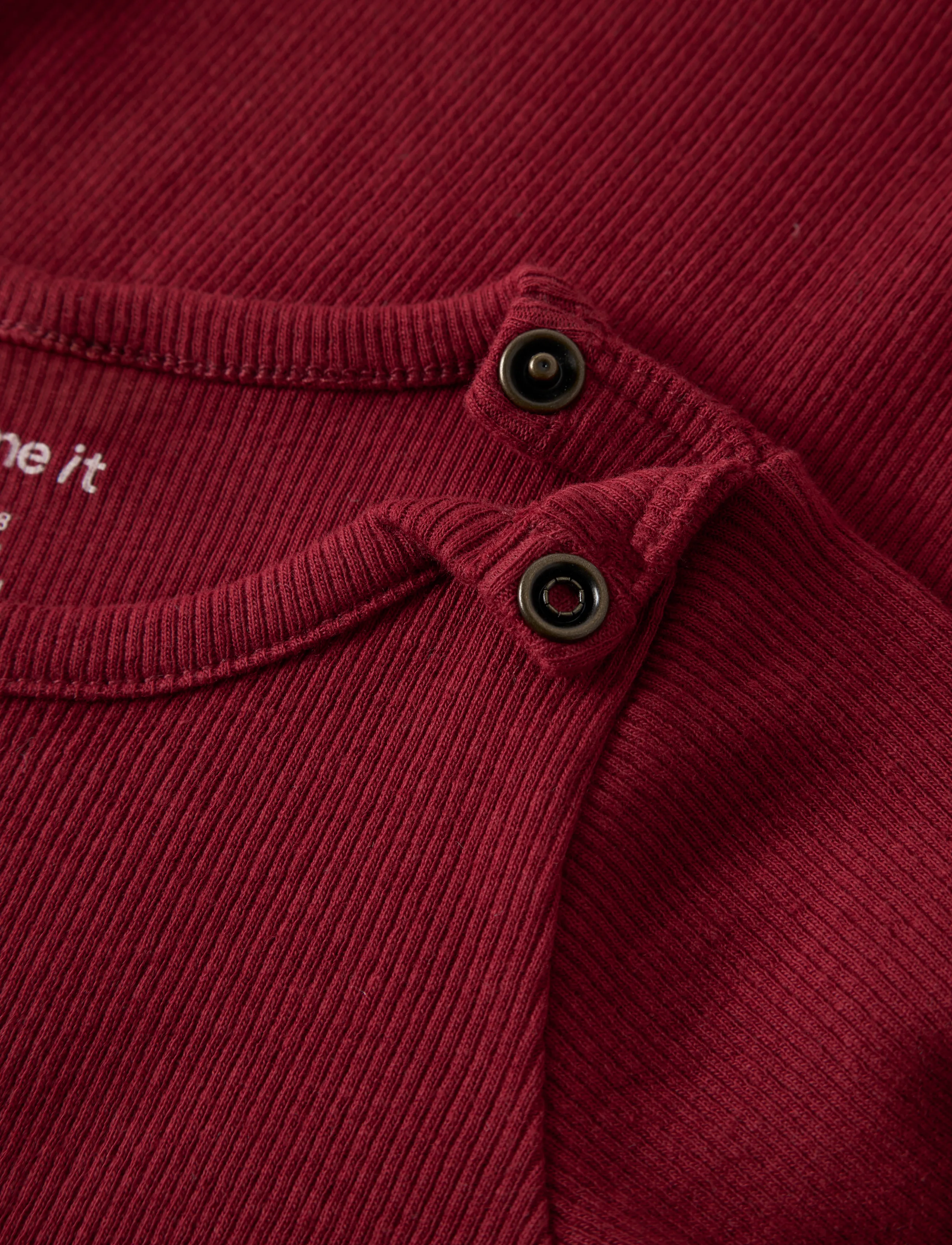 name it - NBNKAB LS BODY NOOS - langärmelige bodys - red dahlia - 2