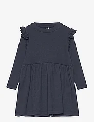 name it - NMFBETTIE LS DRESS - sukienki dla dziewczynek z długim rękawem - dark sapphire - 0