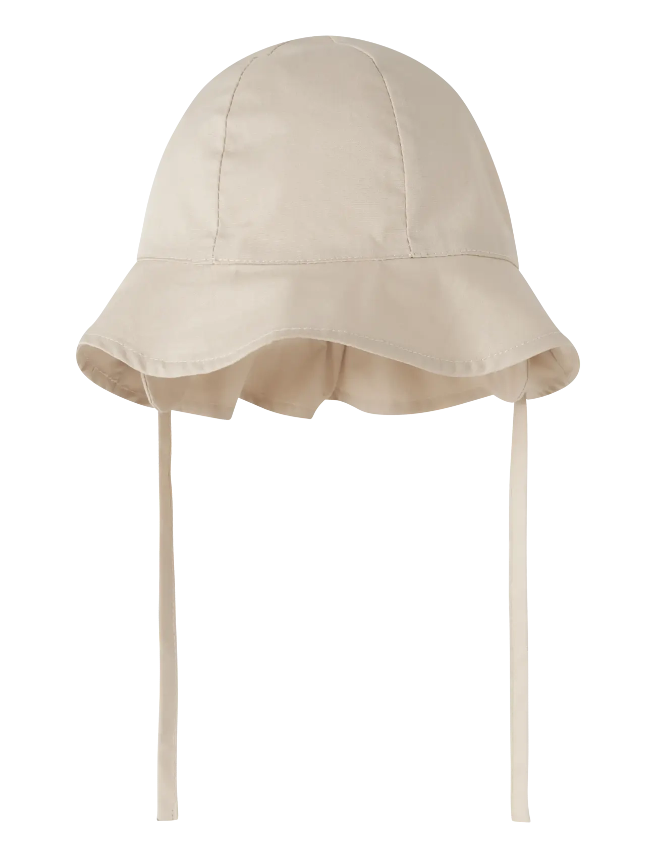 name it NBNZILU UV HAT W/ EARFLAPS - Solhatte - PEYOTE / cream