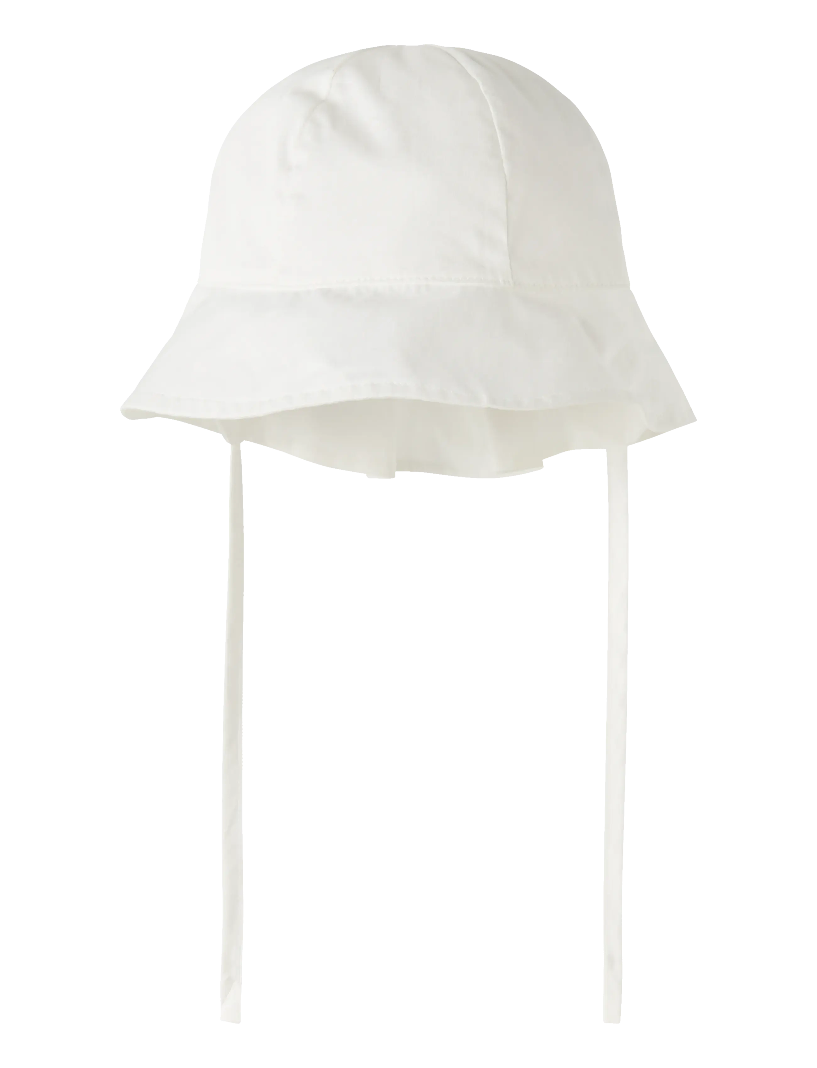 name it Nmnzilu Uv Hat W/ Earflaps, Børn, UV Solhat Med Øreklapper, Hvid, Str: 49-50