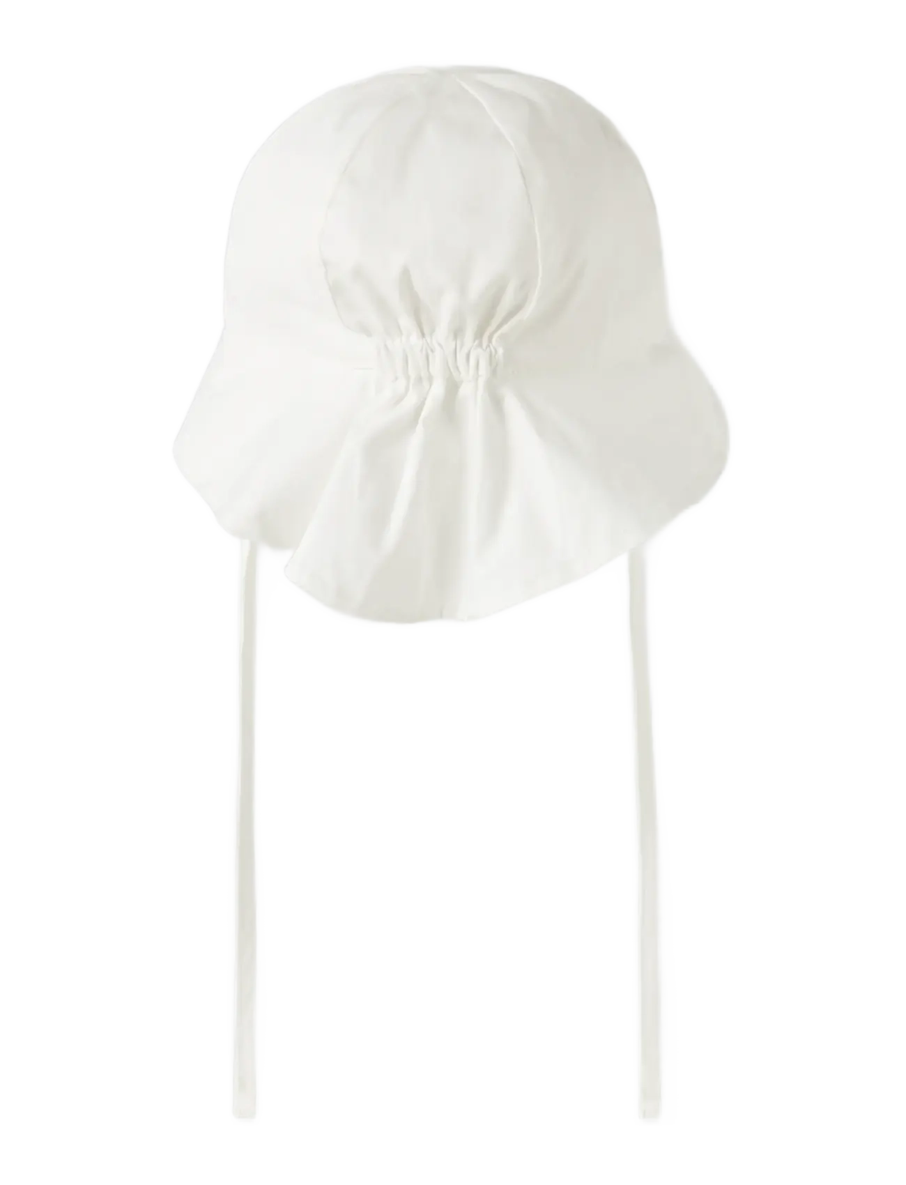 name it - NMNZILU UV HAT W/ EARFLAPS - päikesemütsid - cloud dancer - 1
