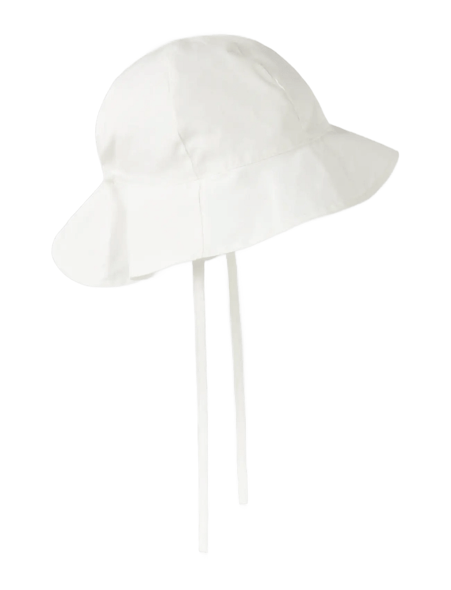 name it - NMNZILU UV HAT W/ EARFLAPS - päikesemütsid - cloud dancer - 3
