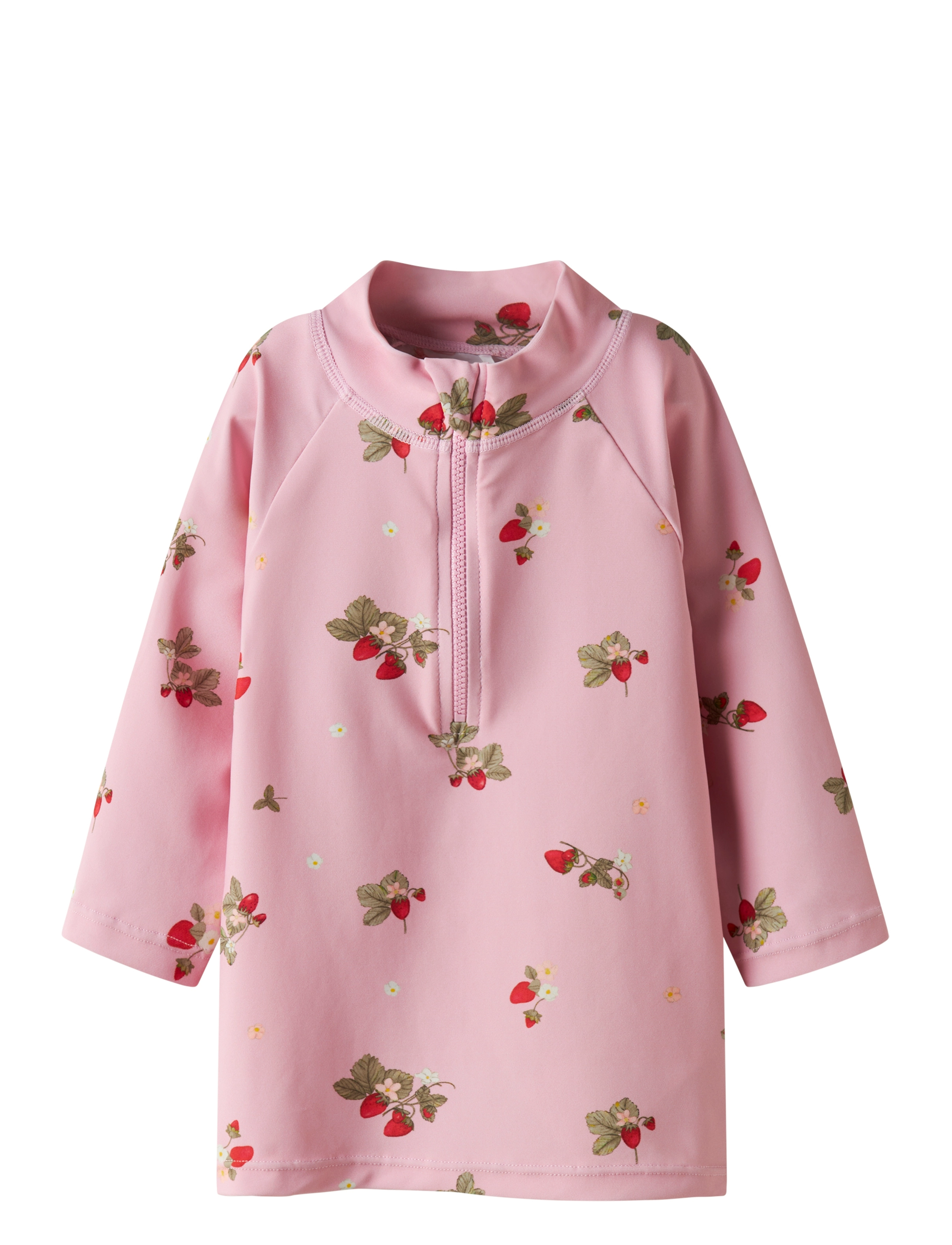 name it Nmfzila 3/4 Uv Swim Top, 92, Pink, Uv-Tøj > Uv-Overdele, Børn