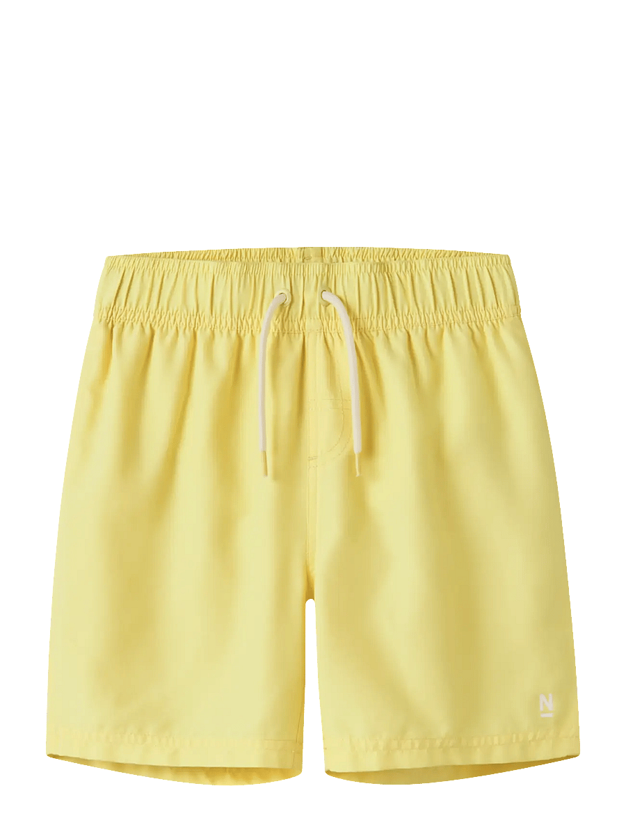 name it - NKMZABA SWIM SHORTS BOX - badehosen - lemonade - 0