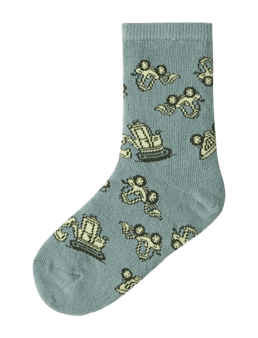 name it - NMMVAGN 5P SOCK - strümpfe - green milieu - 2