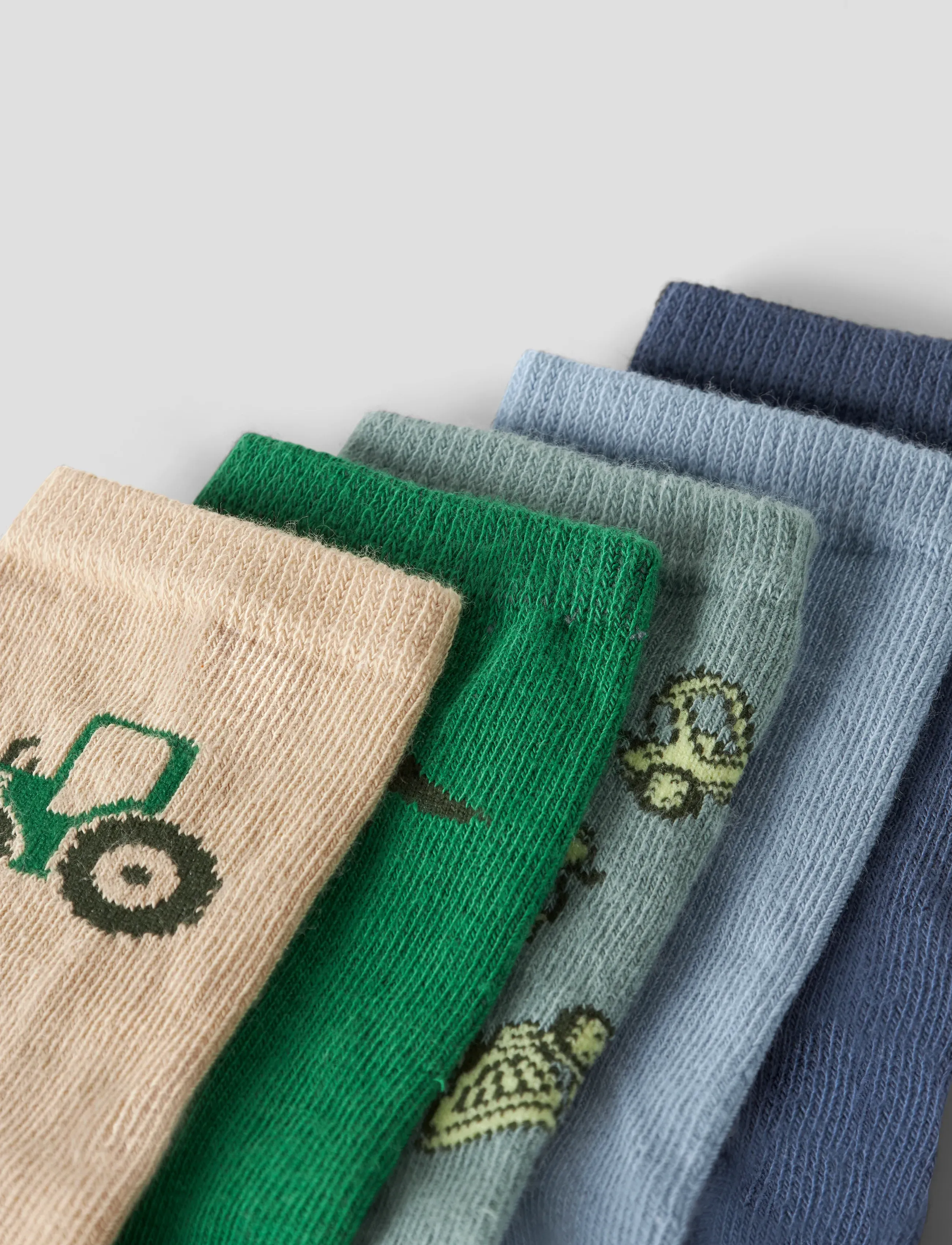 name it - NMMVAGN 5P SOCK - strømper - green milieu - 3
