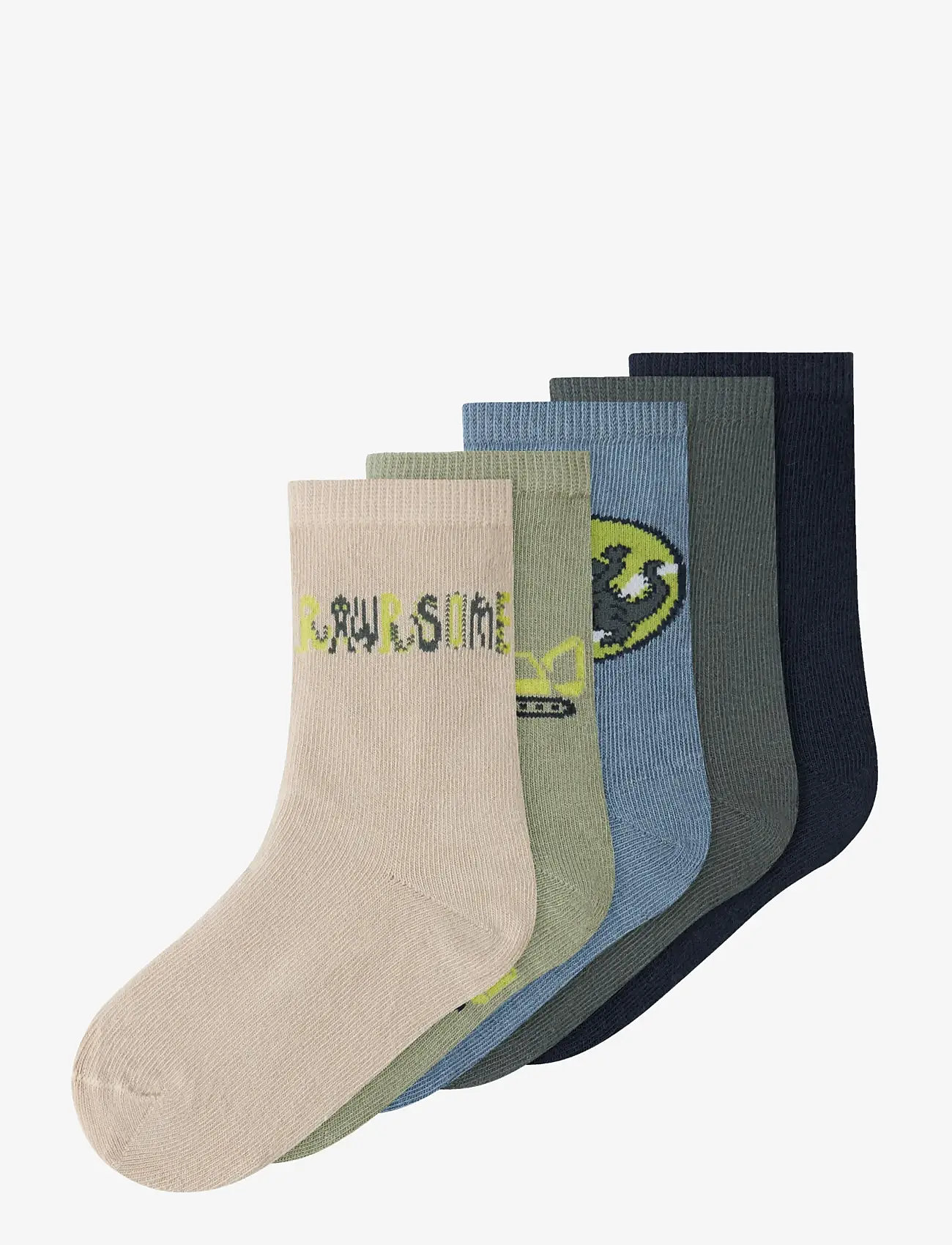 name it - NMMVAGN 5P SOCK - strømper - pumice stone - 1