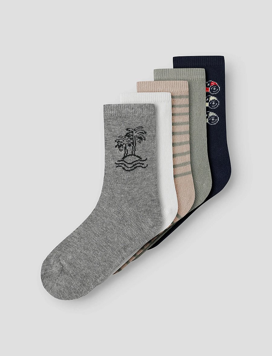 name it - NMMVAGN 5P SOCK - strümpfe - shadow - 0