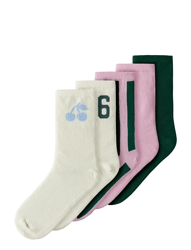 name it - NKFVILDE 5P SOCK - strømper - cloud dancer - 0