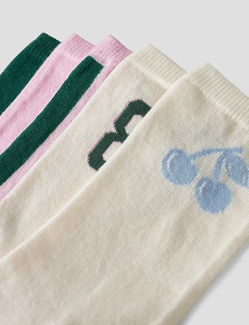 name it - NKFVILDE 5P SOCK - strømper - cloud dancer - 3